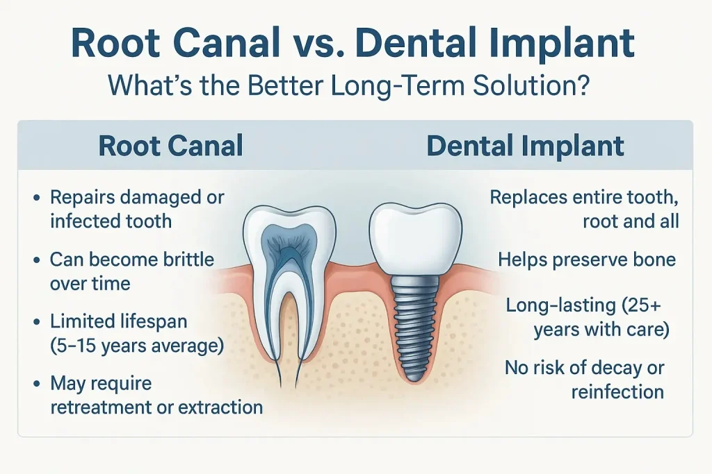 Dental Implant vs Root Canal