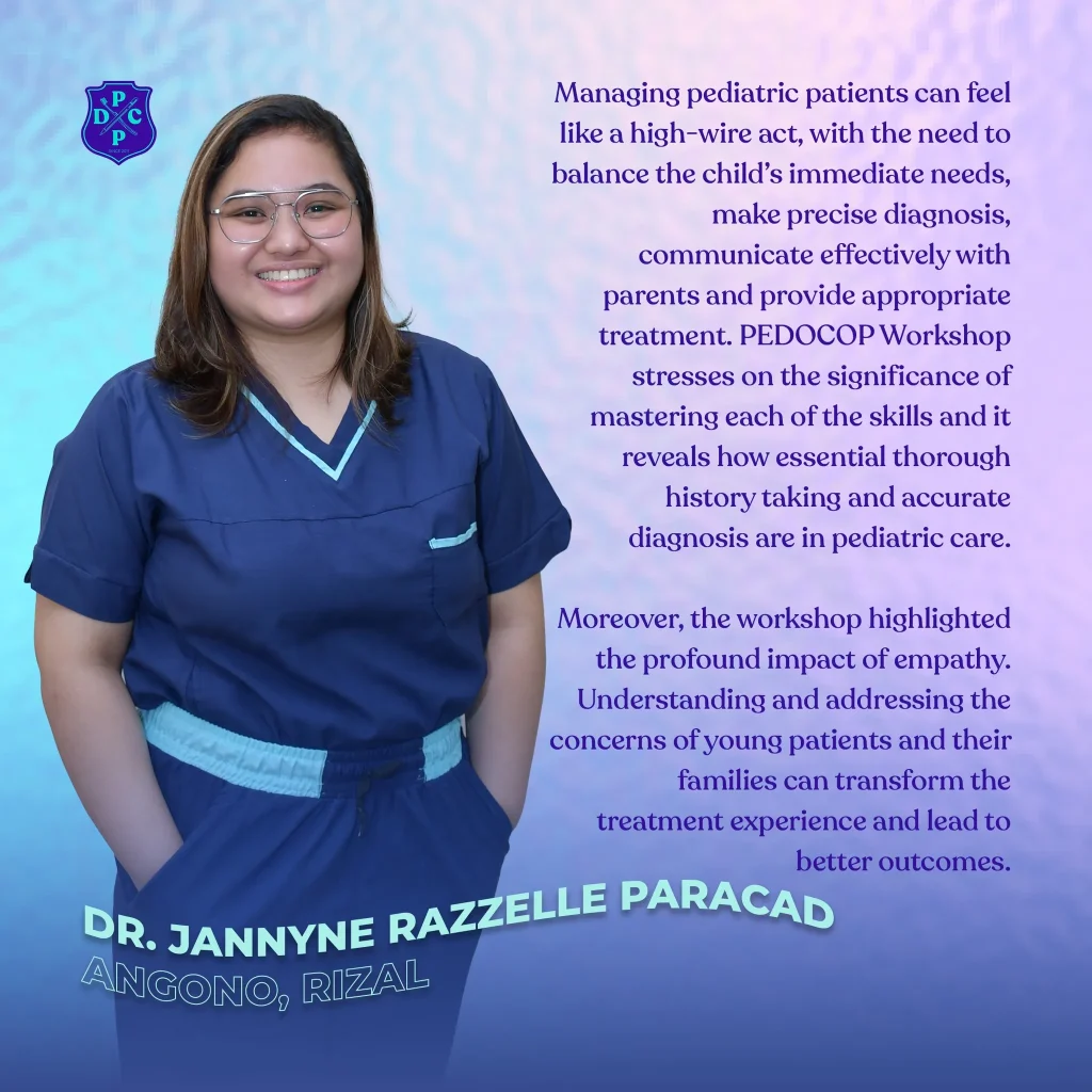 Dr. Celine Marie de los Reyes – Pediatric Dentistry Center Philippines (PDCP)