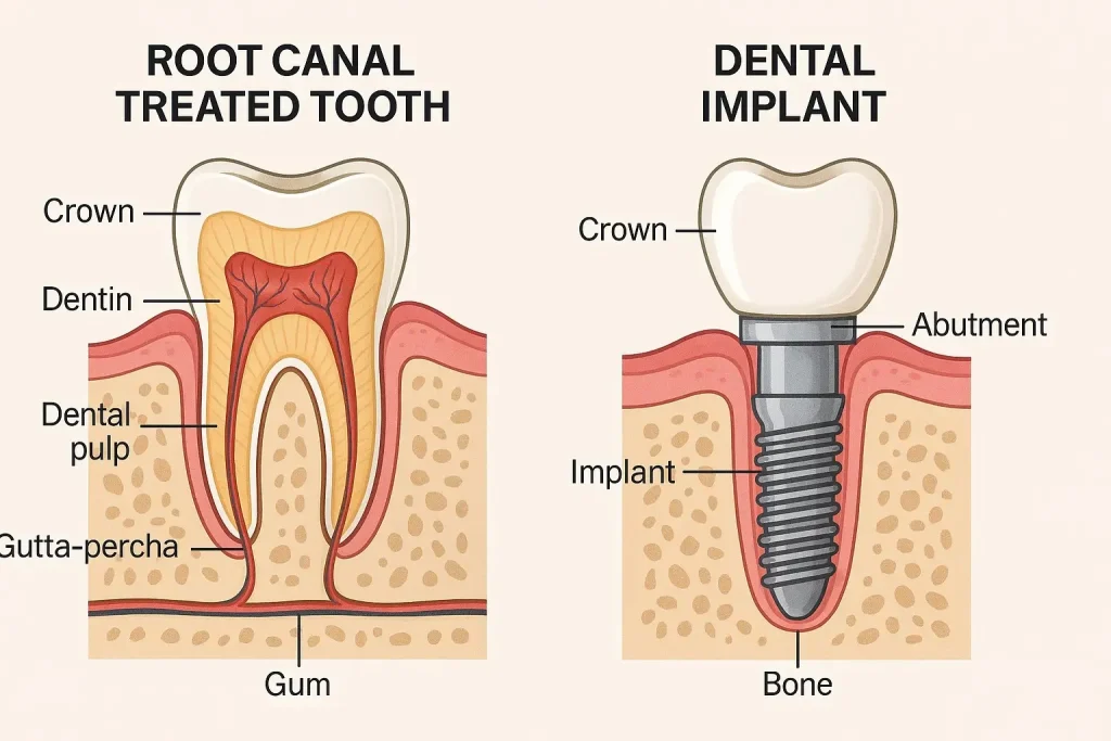 Important Factors When Choosing Between Dental Implant vs Root Canal