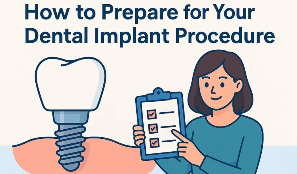 Preparing for the Dental Implant Procedure