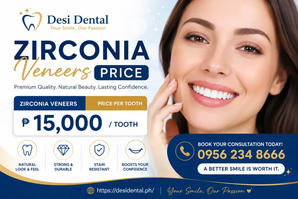 Zirconia Veneers Price