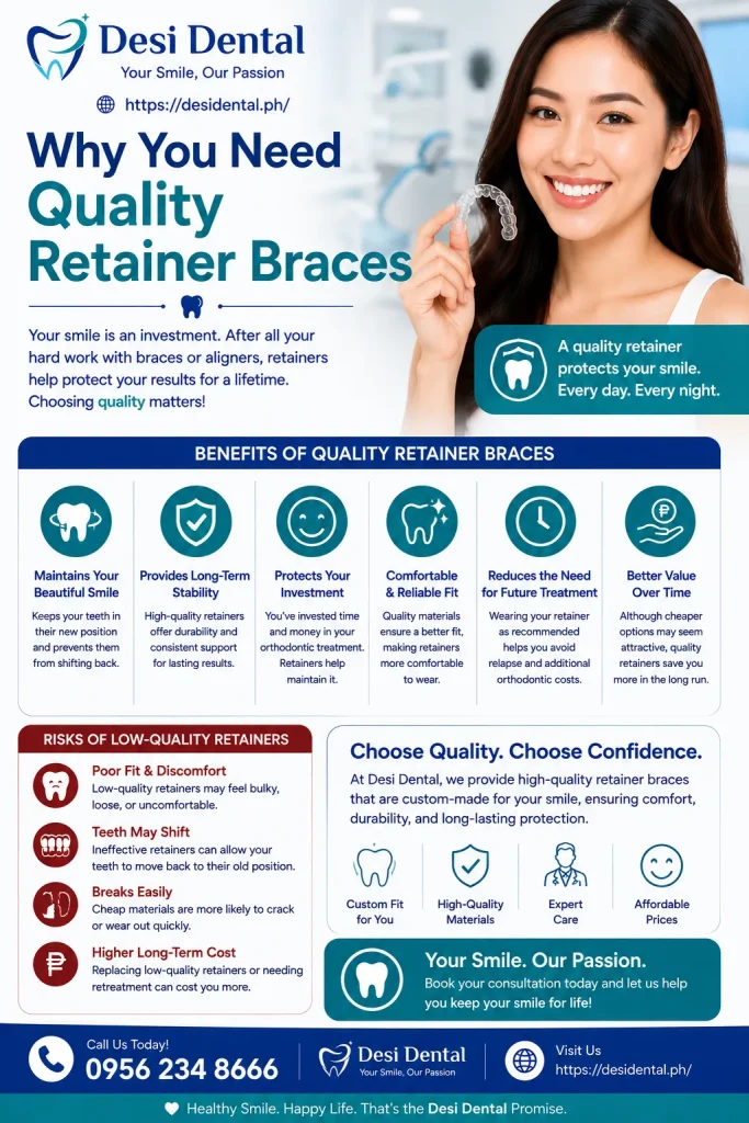Why You Need Quality Retainer Braces