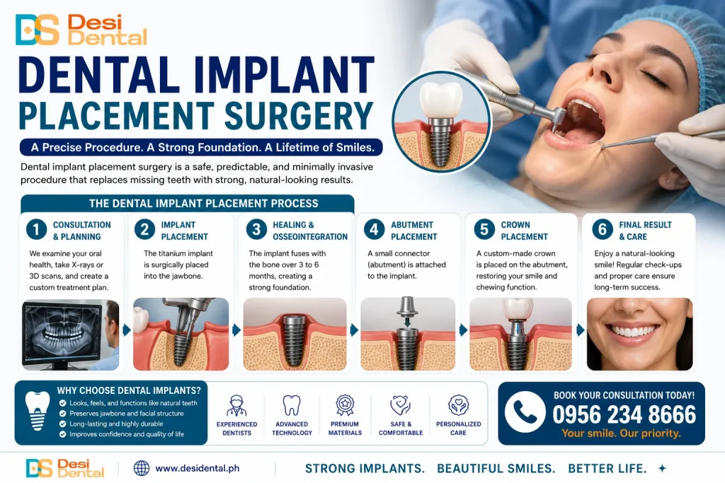 Dental Implant Placement Surgery