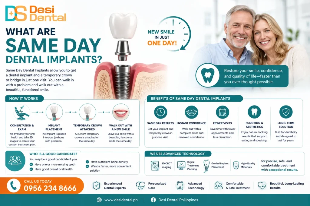 Same Day Dental Implants