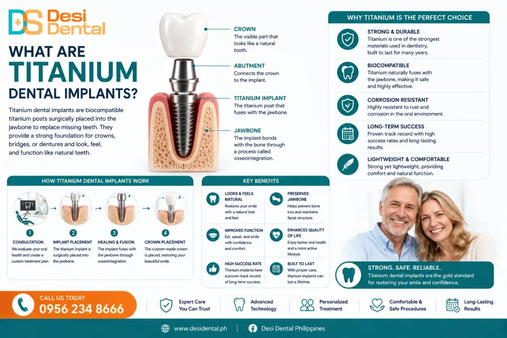 Titanium Dental Implants