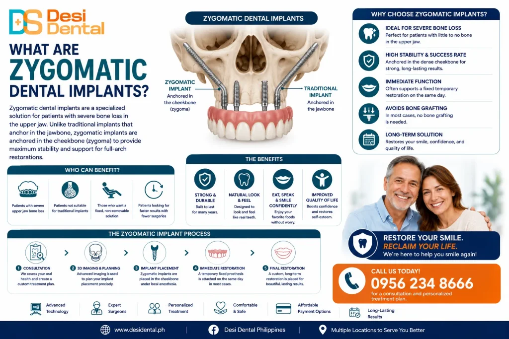 Zygomatic or Advanced Implants