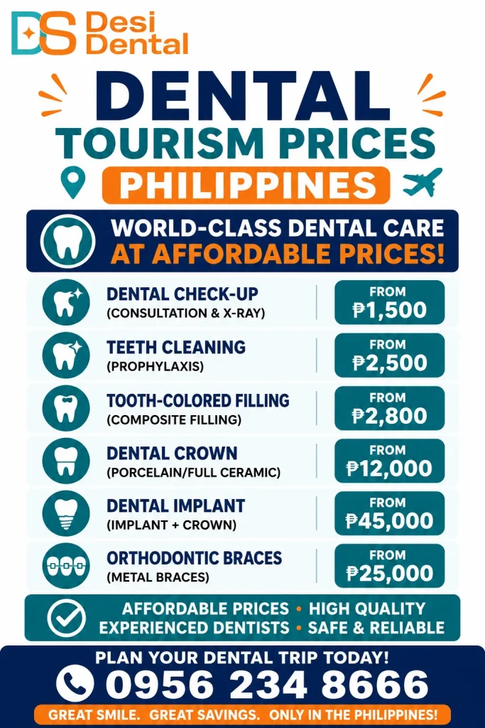 Dental Tourism Prices Philippines