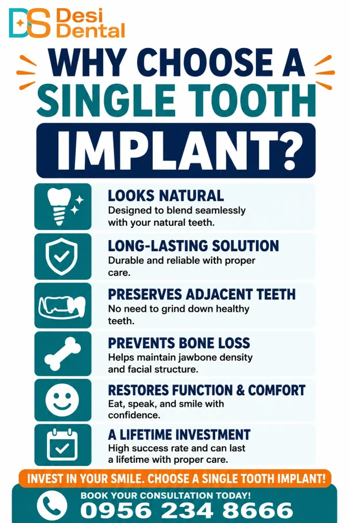 Why Choose a Single Tooth Implant