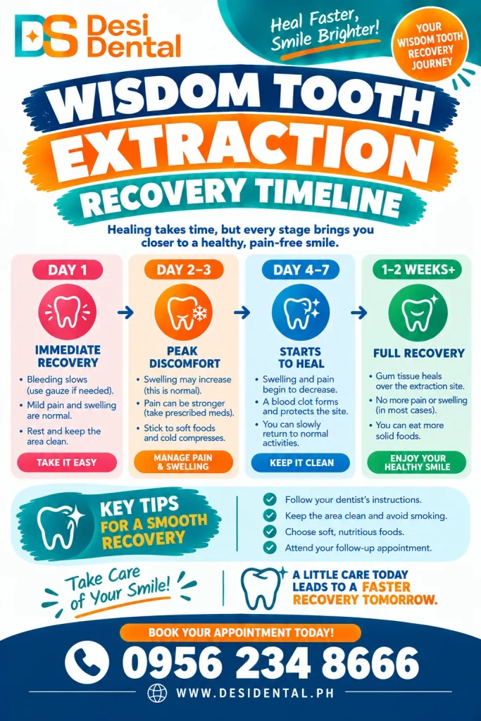 Wisdom Tooth Extraction Recovery Timeline